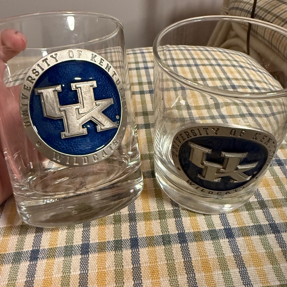 University of Kentucky Wildcats Glass Set